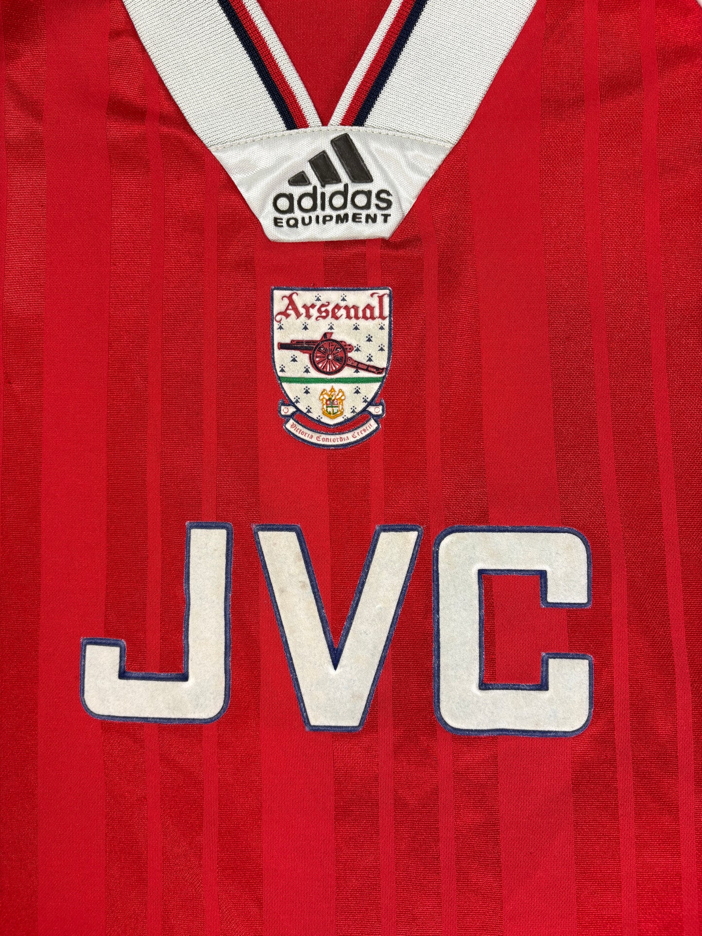 Arsenal 1992/93 Home Adidas Football Shirt Extra Large