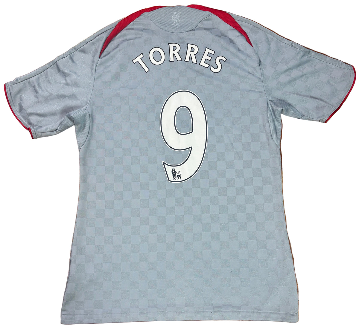 Liverpool 2008/10 Away Adidas Football Shirt Medium Torres 9