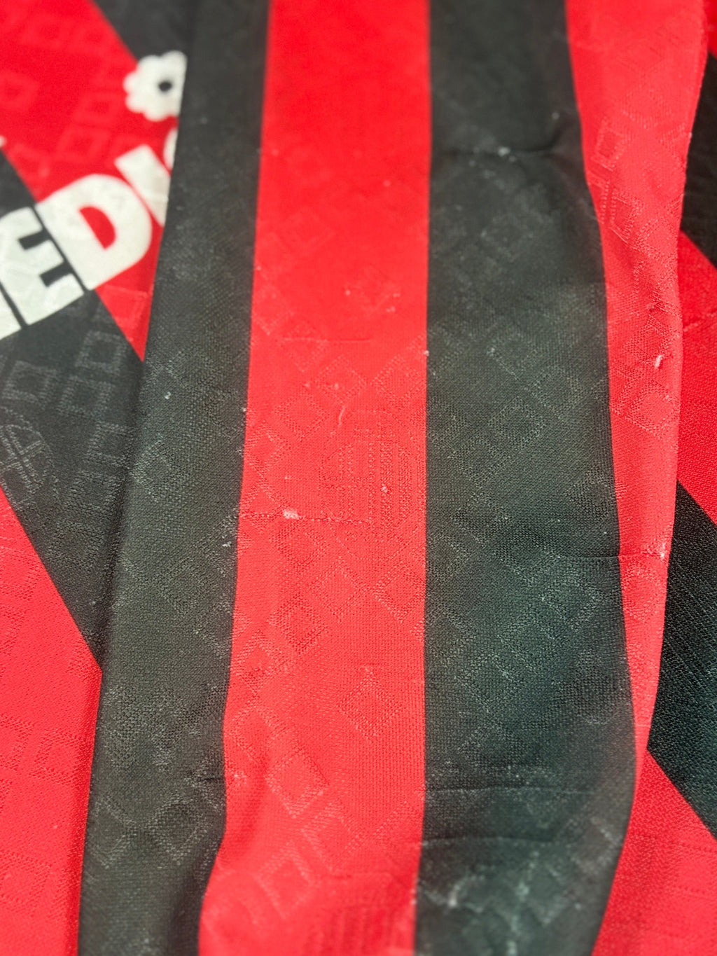 Ac Milan 1989/90 Home Kappa Football Shirt Small Longsleeve