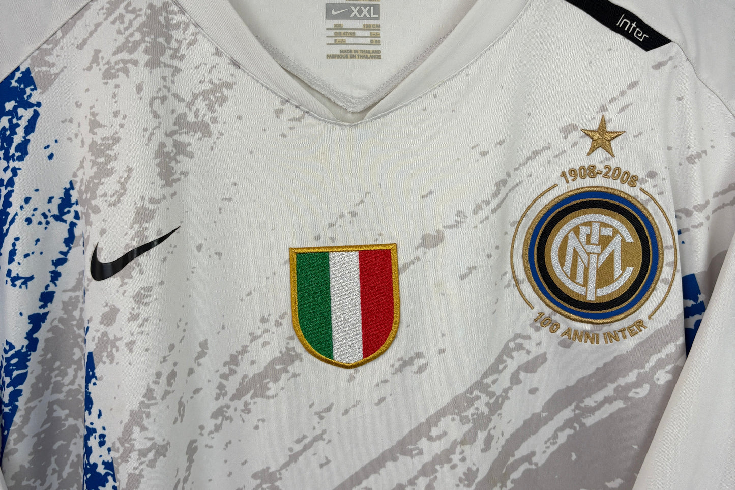 Inter Milan 2007/08 Training Nike Football Shirt XXL