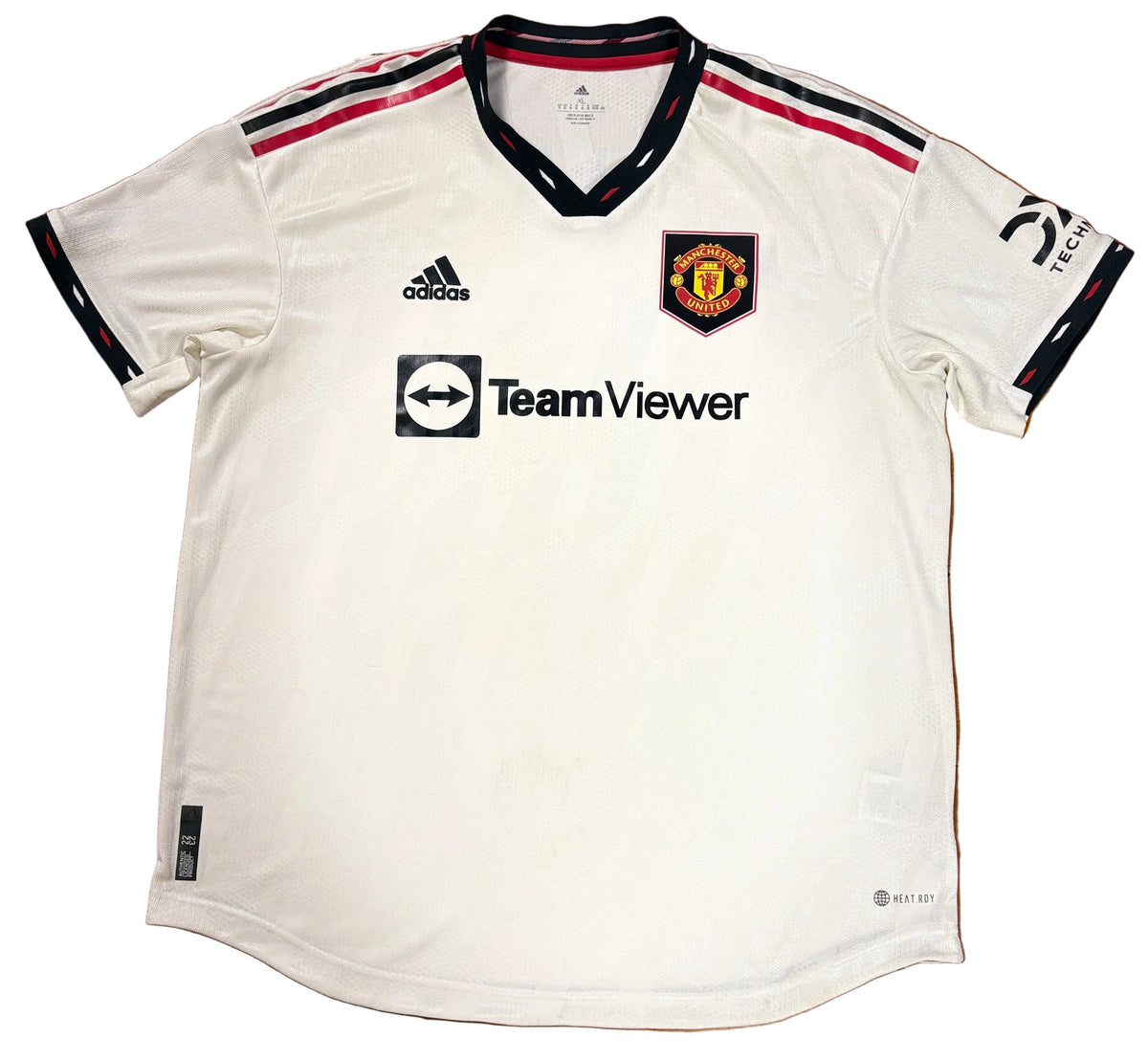 Manchester United 2022/23 Away Adidas Football Shirt Extra Large Rashford 10