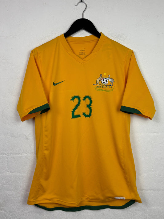 Australia 2006 Home Nike Football Shirt M Bresciano 23