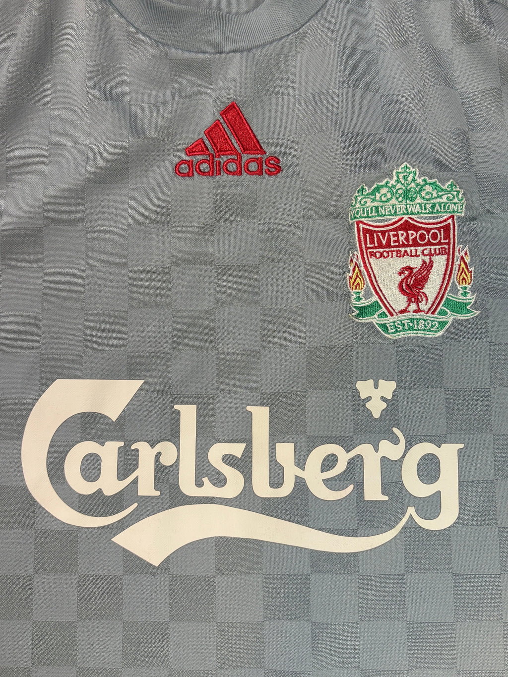Liverpool 2008/10 Away Adidas Football Shirt Medium Torres 9