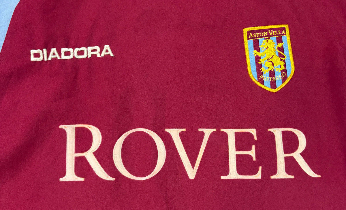 Aston Villa 2002/03 Home Reebok Football Shirt Small McCann 8