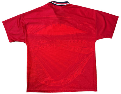 Manchester United 1994/96 Home Umbro Football Shirt Extra Large