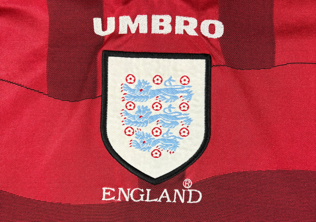 England 1998 Away Umbro Football Shirt Large