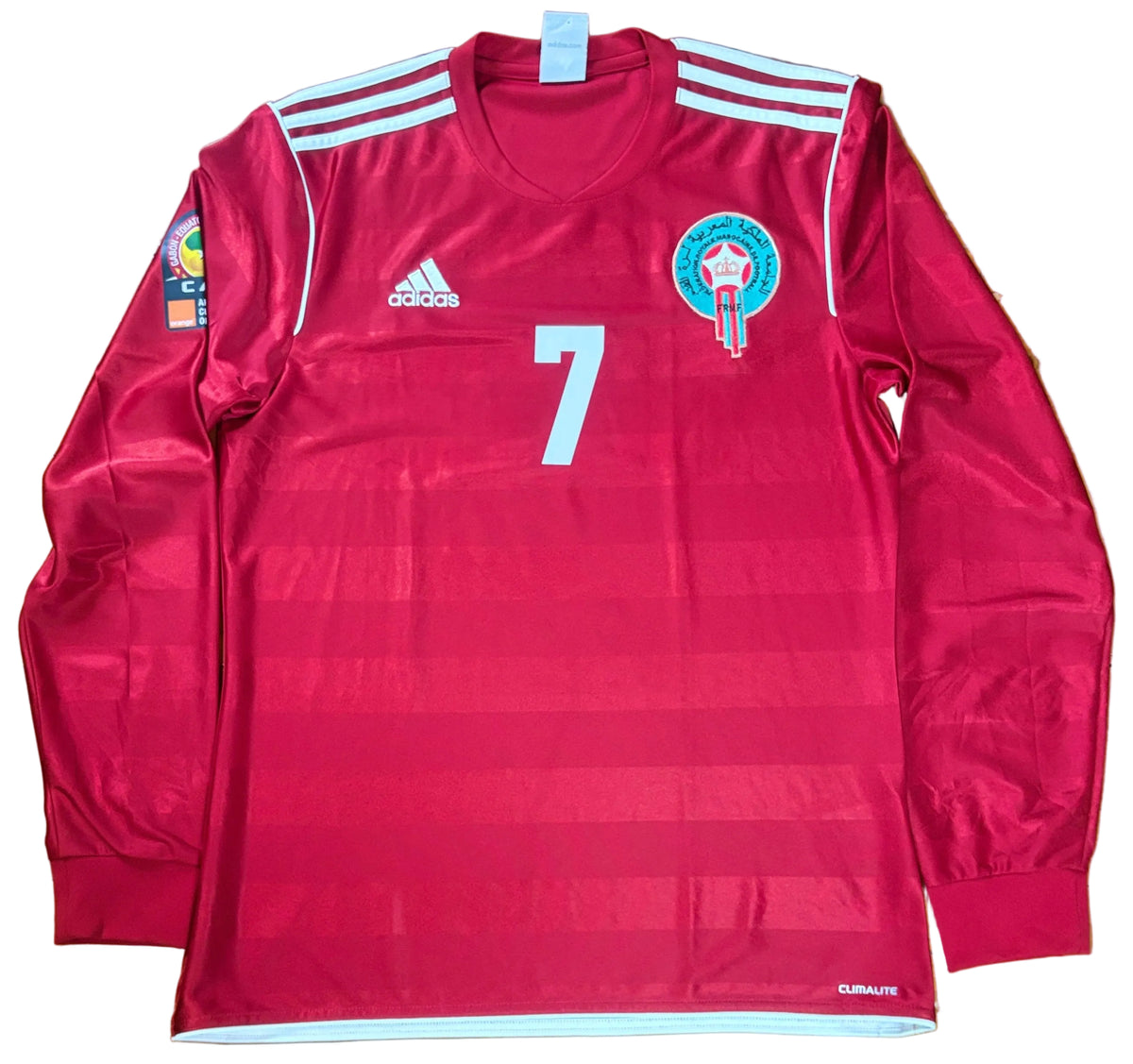 Morocco 2012 Home Adidas Football Shirt Medium Taarabt 7