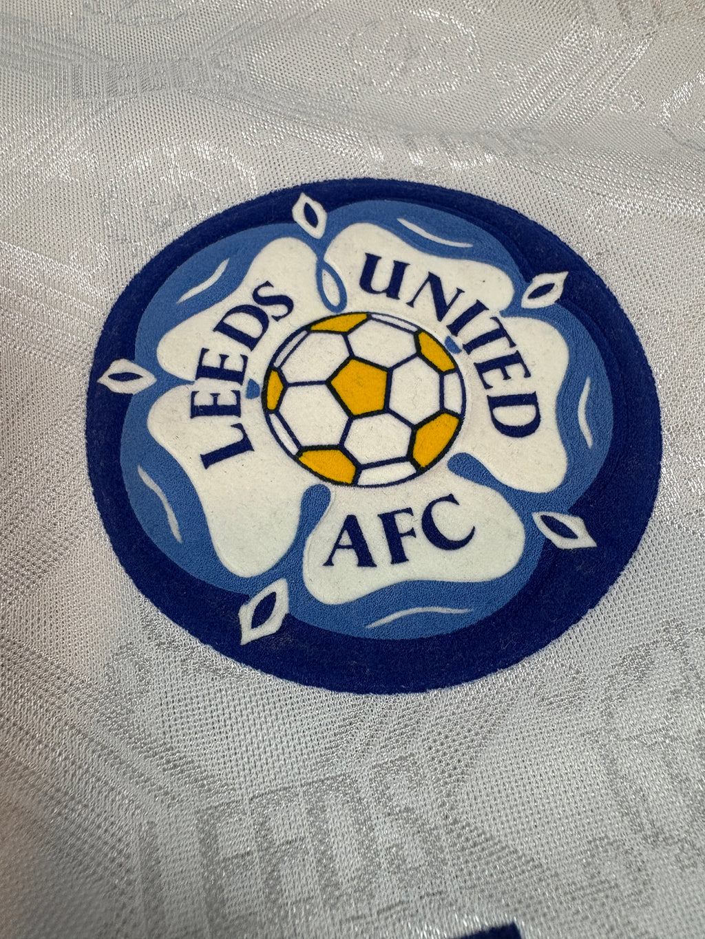 Leeds 1992/93 Home Admiral Football Shirt Medium