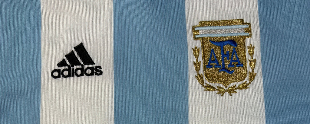 Argentina 2002/04 Home Adidas Football Shirt Extra Large