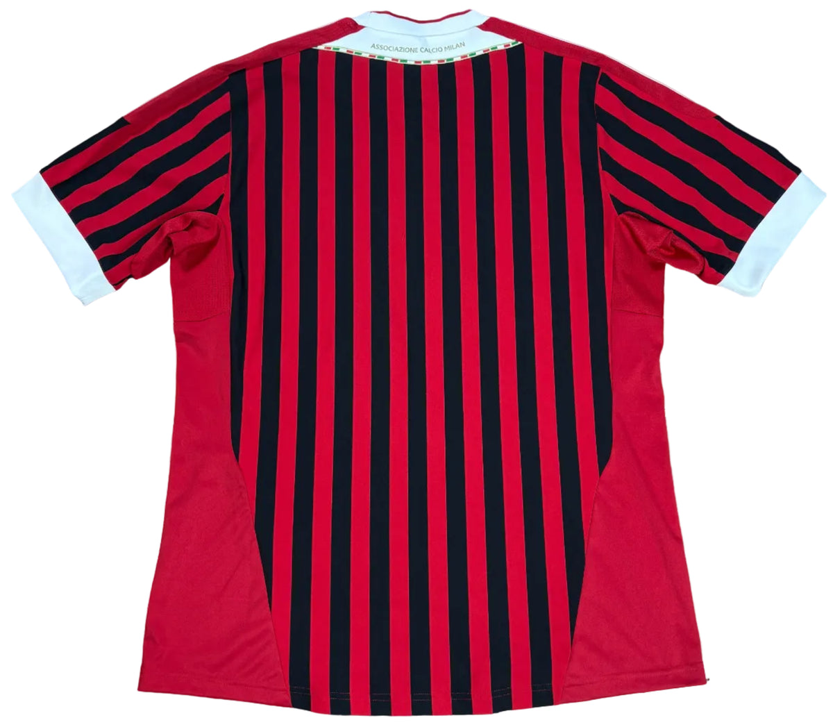 Ac Milan 2011/12 Home Adidas Football Shirt Large