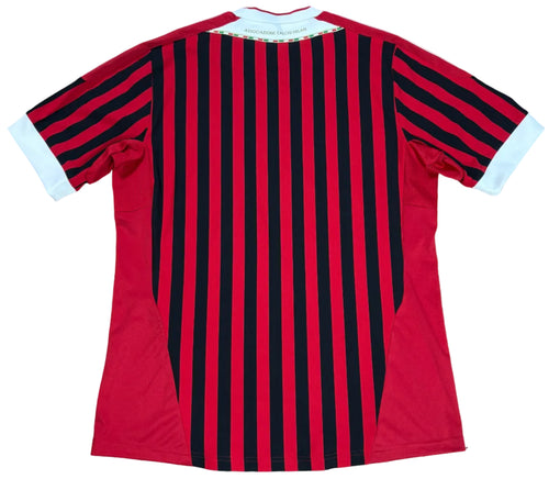 Ac Milan 2011/12 Home Adidas Football Shirt Large