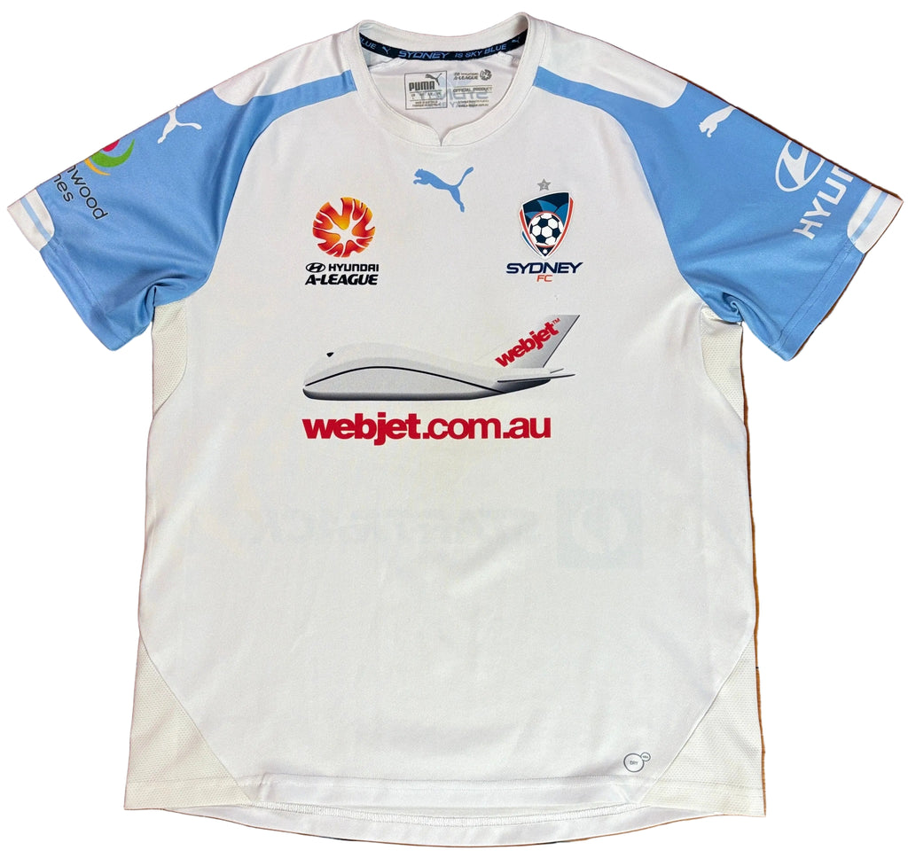 Sydney Fc 2015/16 Away Puma Football Shirt Large