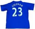 Everton 2010/11 Home Le Coq Sportif Football Shirt Extra Large Coleman 23