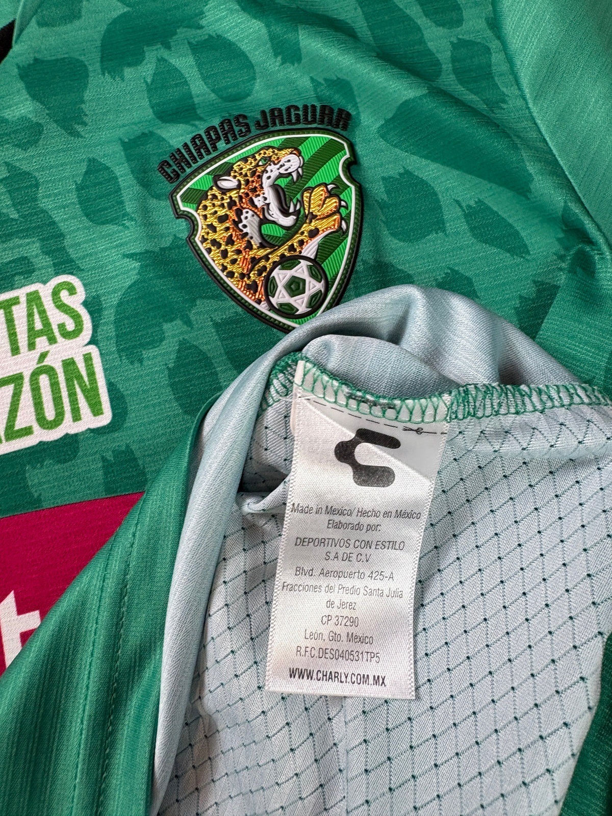 Chiapas Jaguares FC 2016/17 Home Football Shirt Extra Large