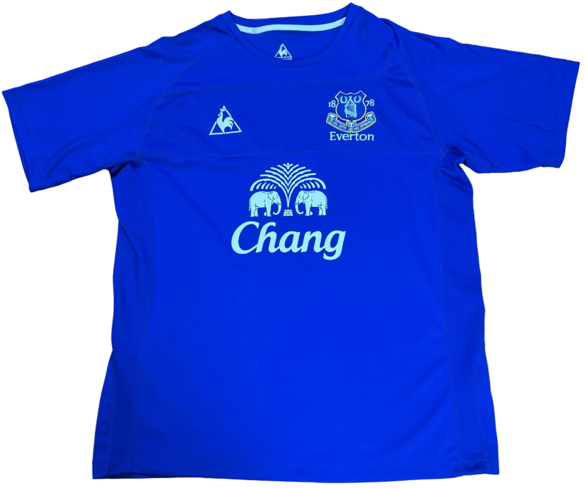 Everton 2010/11 Home Le Coq Sportif Football Shirt Extra Large Coleman 23