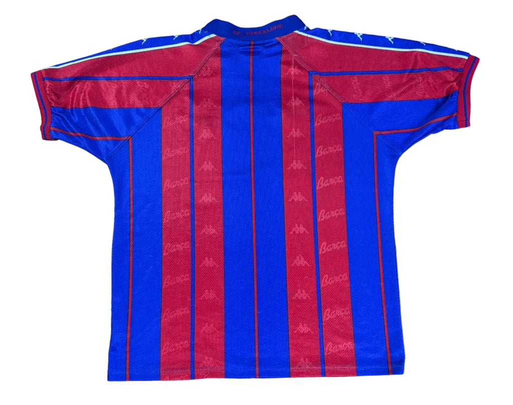 Barcelona 1997/98 Home Kappa Football Shirt Extra Large