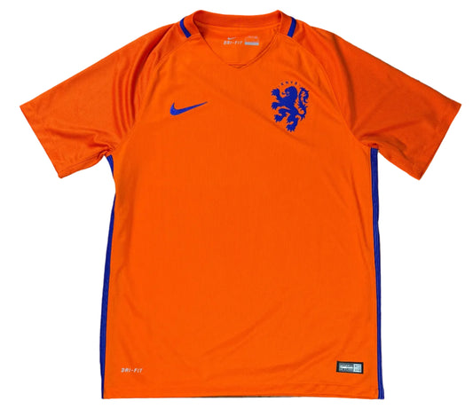 Netherlands 2016 Home Nike Football Shirt Medium