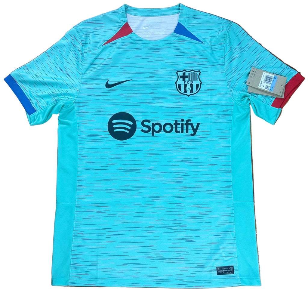 Barcelona 2023/24 Third Nike Football Shirt Large Gavi 8