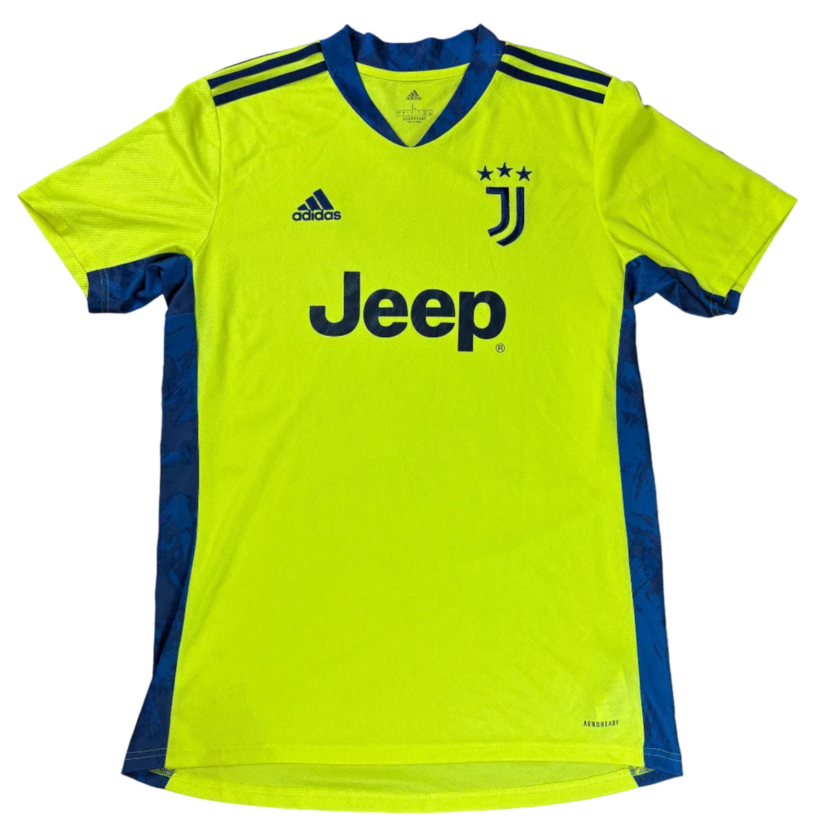 Juventus 2020/21 Goal Keeper Adidas Football Shirt Large