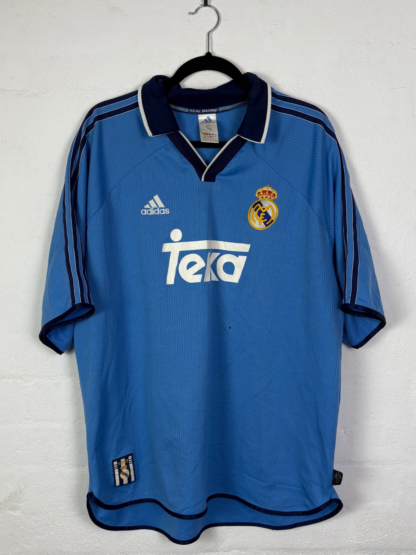 Real Madrid 2000/01 Third Adidas Football Shirt XL