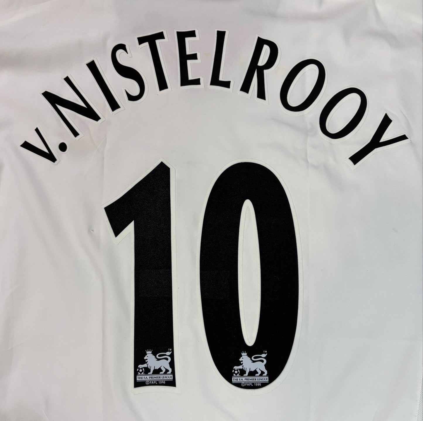 Manchester United 2002/03 Away Nike Football Shirt Extra Large V. Nistelrooy 10