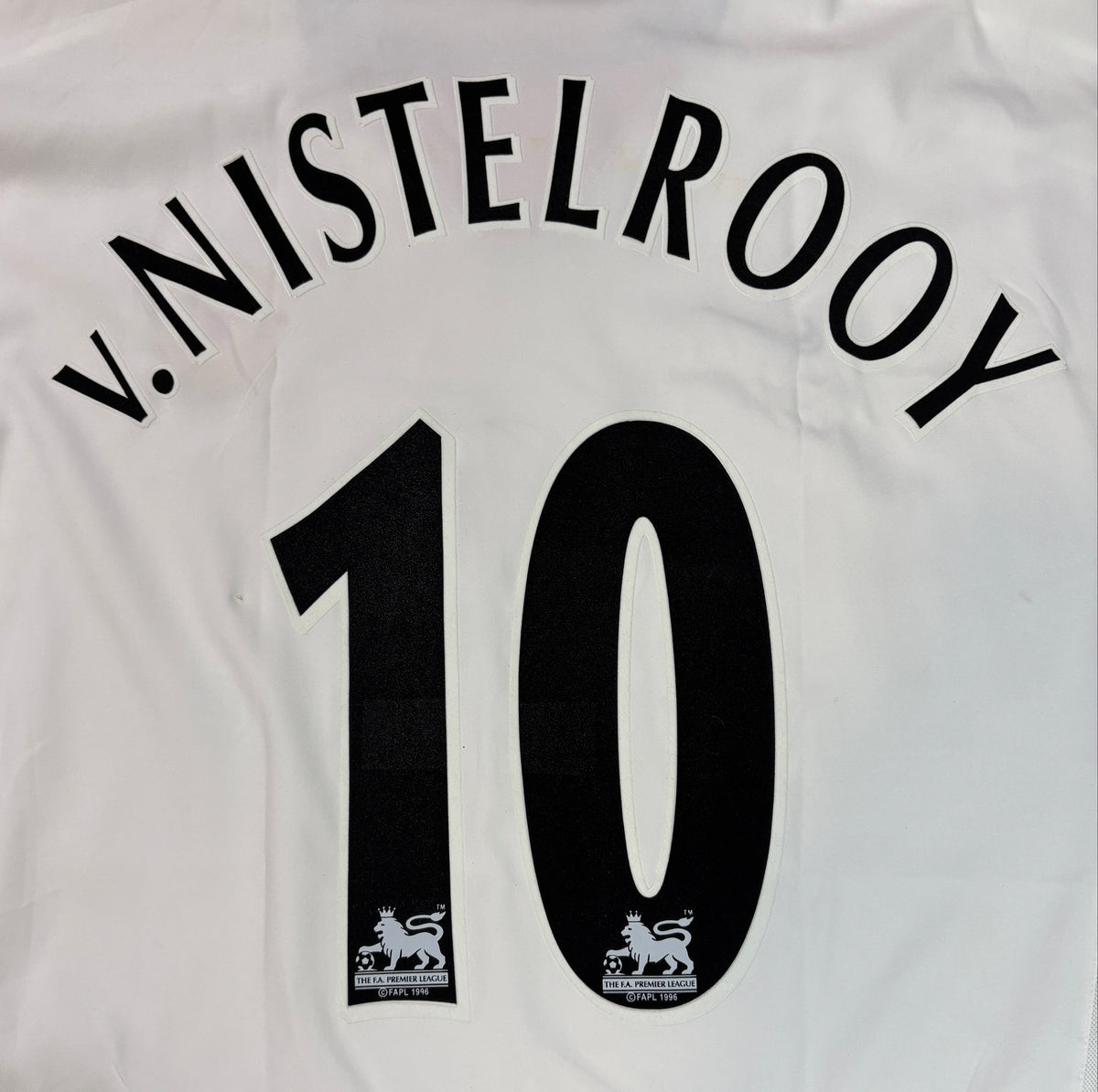 Manchester United 2002/03 Away Nike Football Shirt Extra Large V. Nistelrooy 10