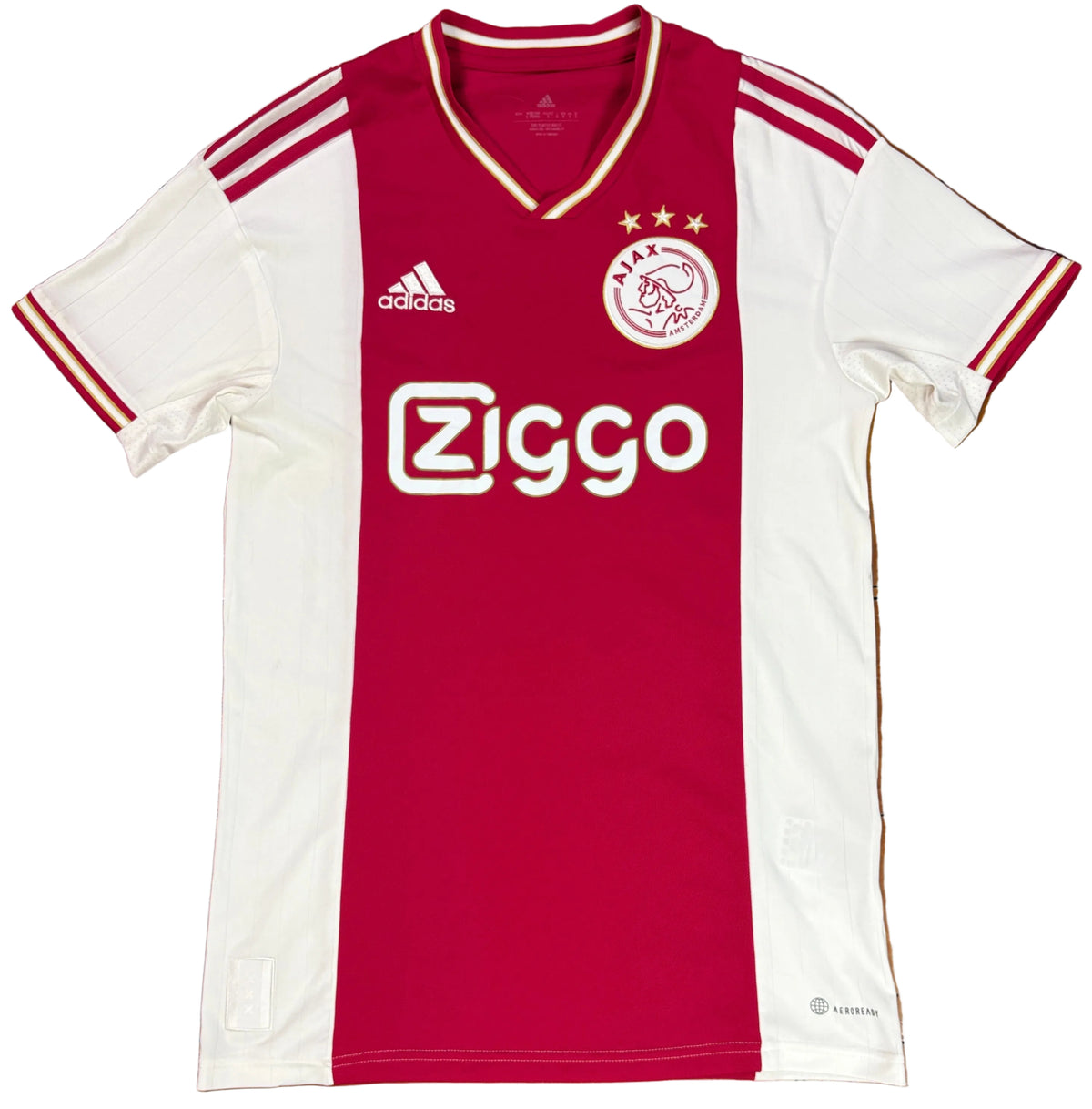Ajax 2022/23 Home Adidas Football Shirt Small