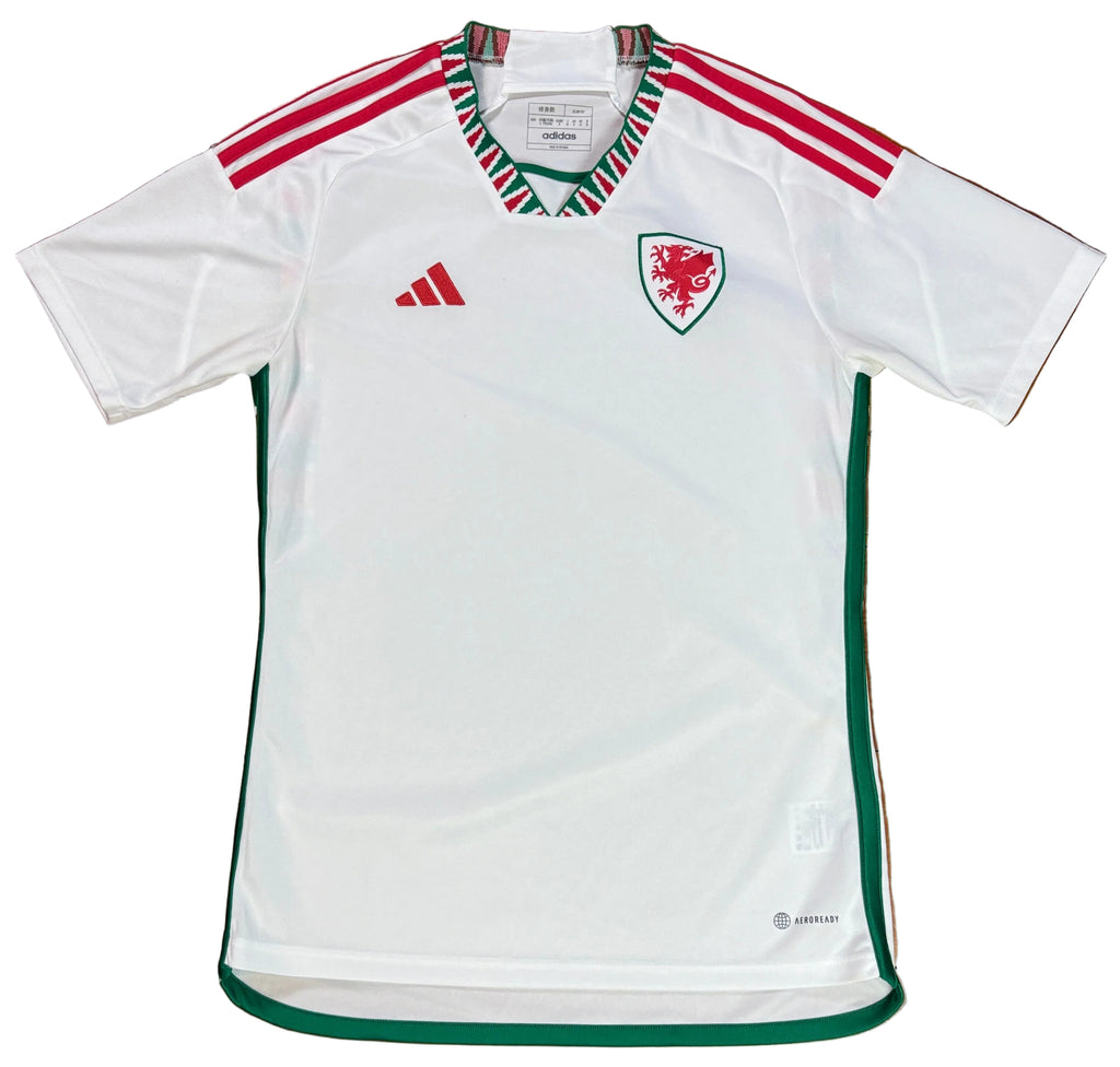 Wales 2022 Away Adidas Football Shirt Small