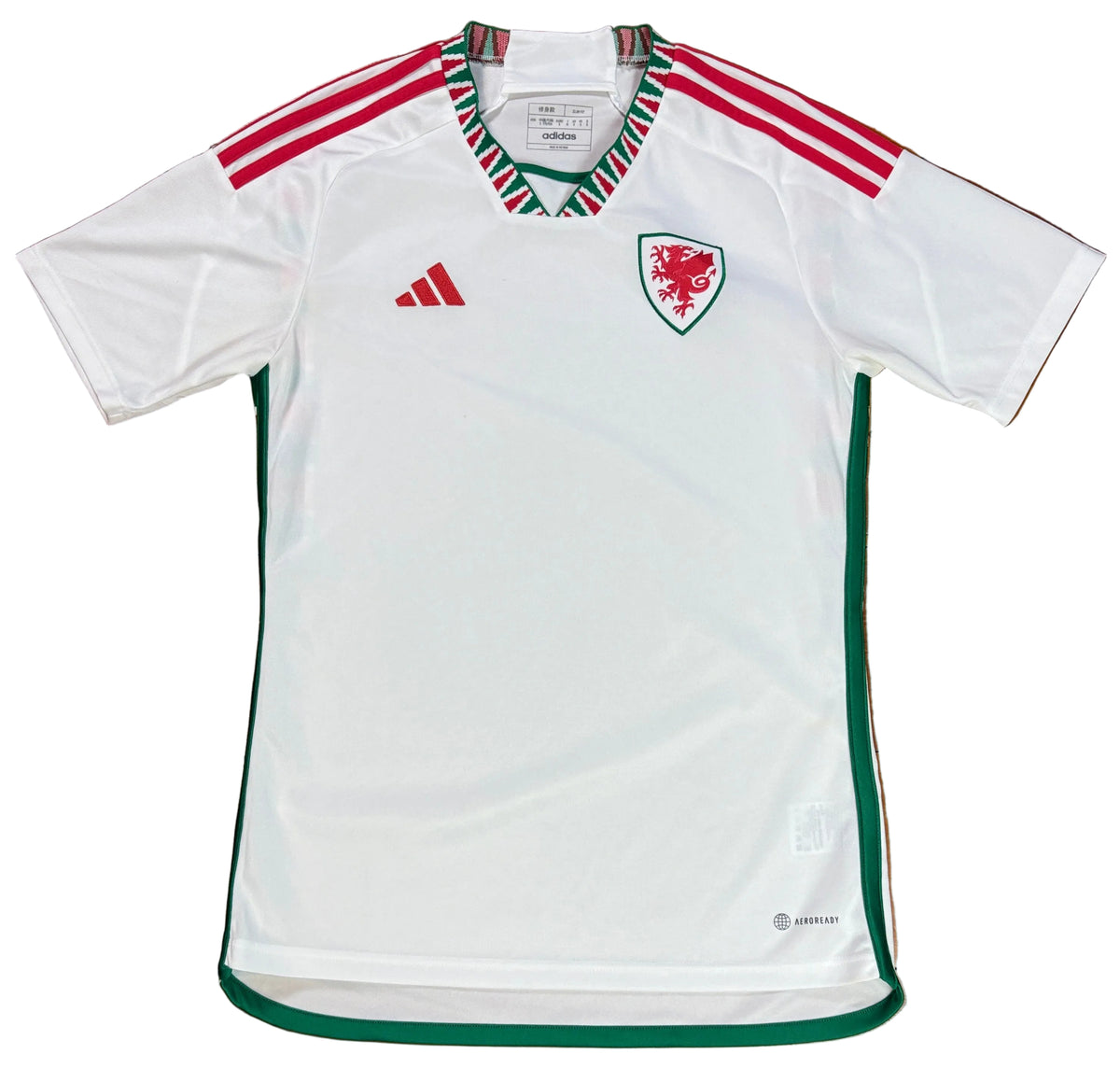 Wales 2022 Away Adidas Football Shirt Small