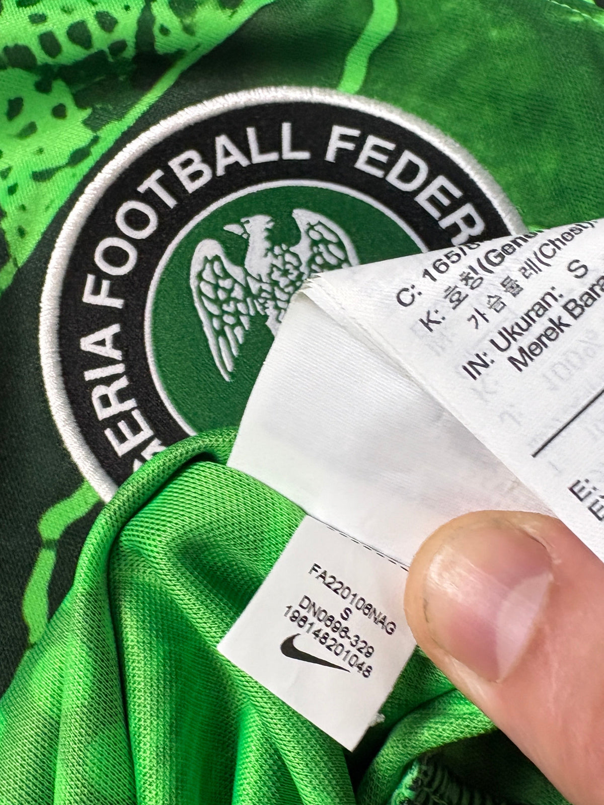 Nigeria 2022/23 Home Nike Football Shirt Small