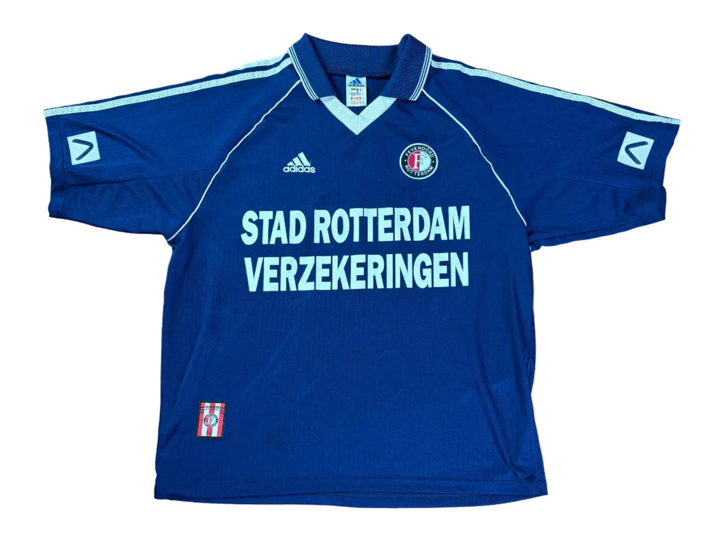 Feyenoord 1998/99 Away Adidas Football Shirt Large Schmets 6