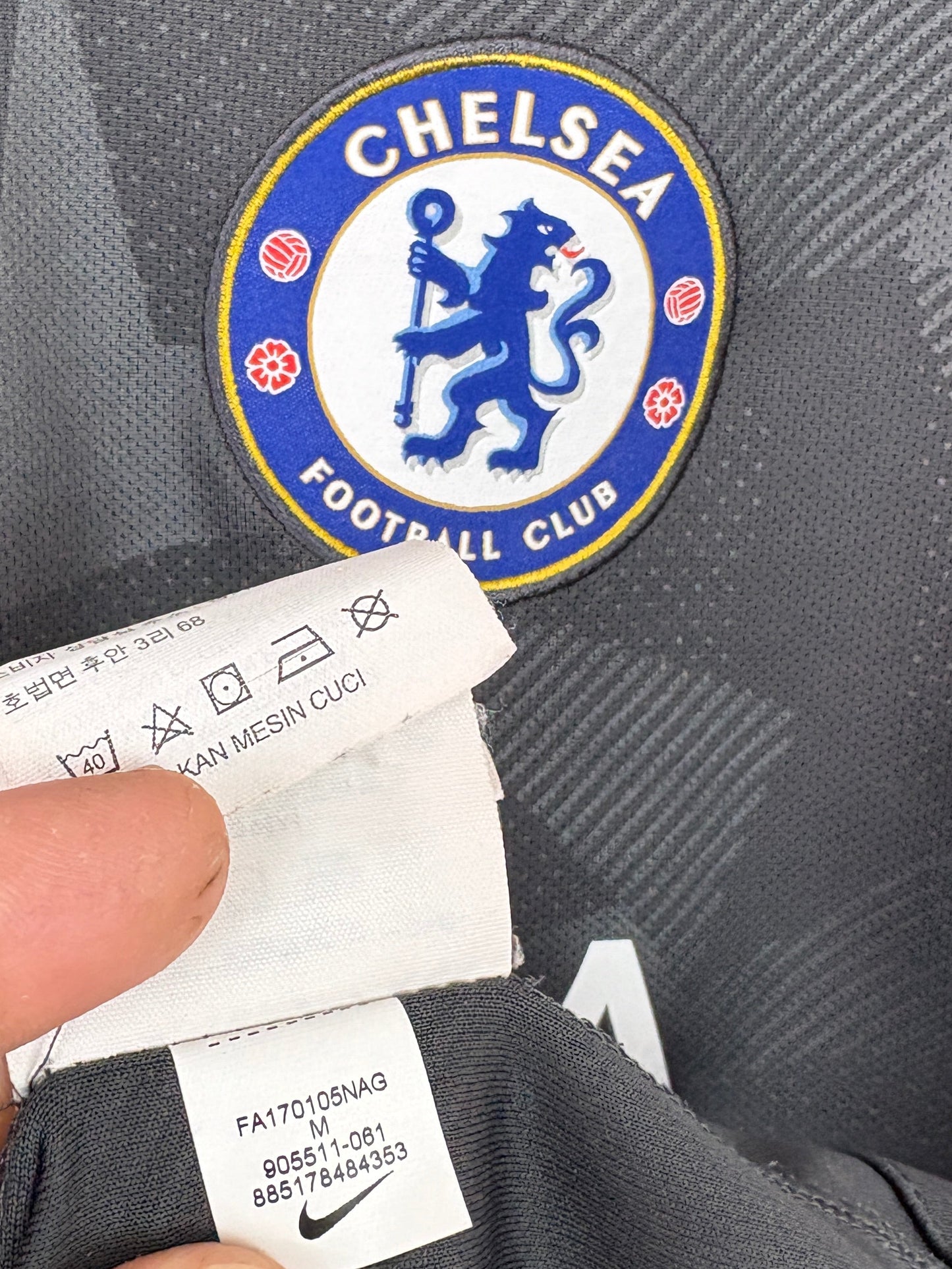 Chelsea 2017/18 Third Nike Football Shirt Medium