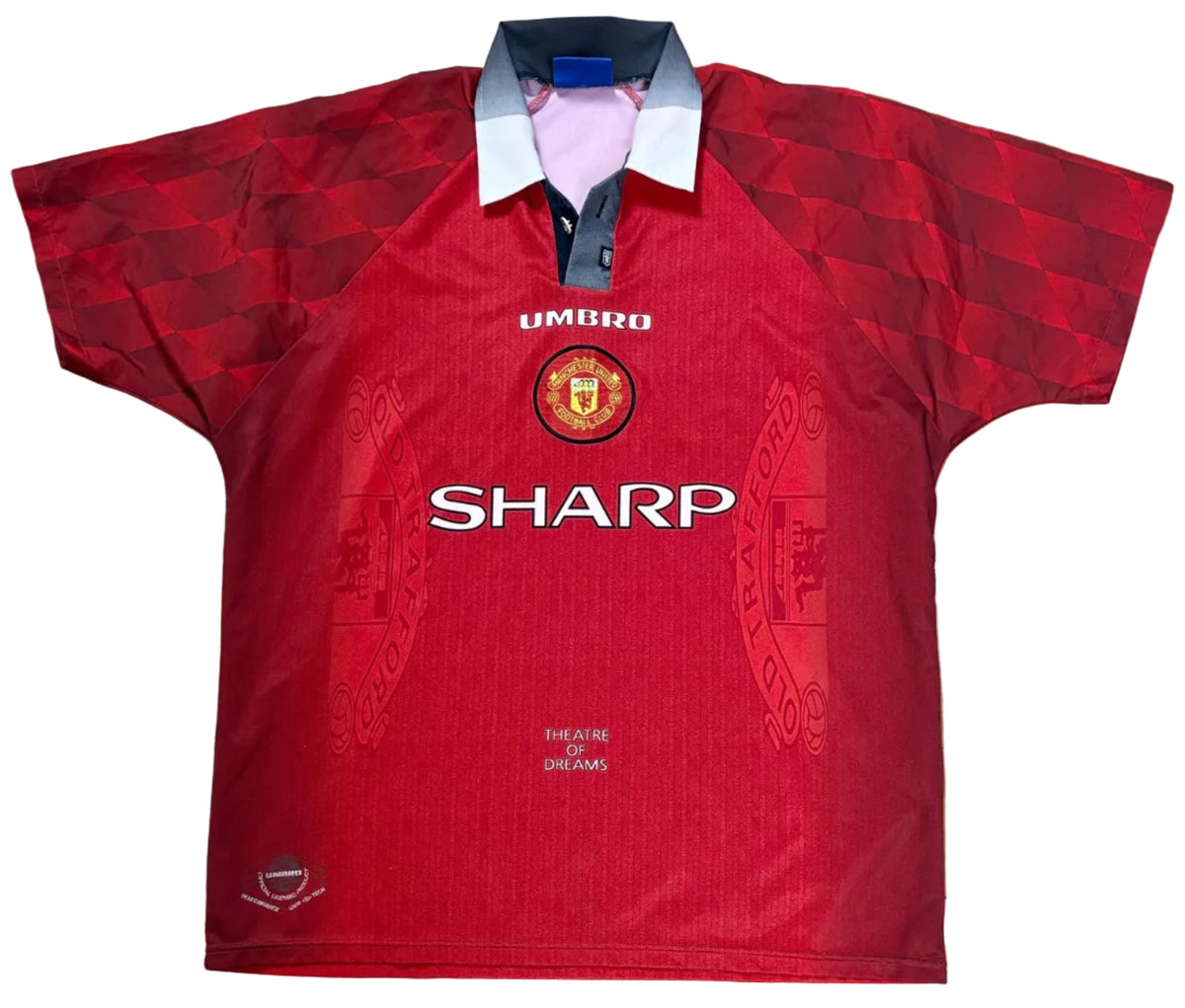 Manchester United 1997/98 Home Umbro Football Shirt Extra Large