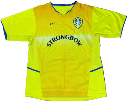 Leeds 2002/03 Away Nike Football Shirt Extra Large