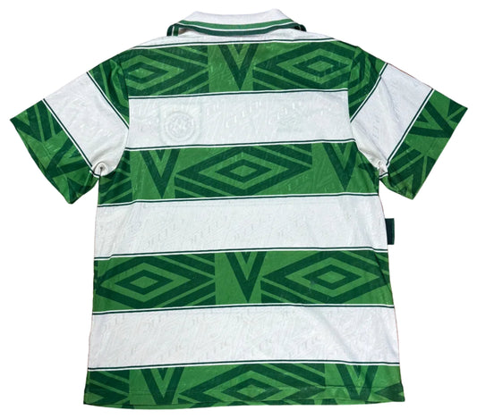Celtic 1993/95 Home Umbro Football Shirt Large