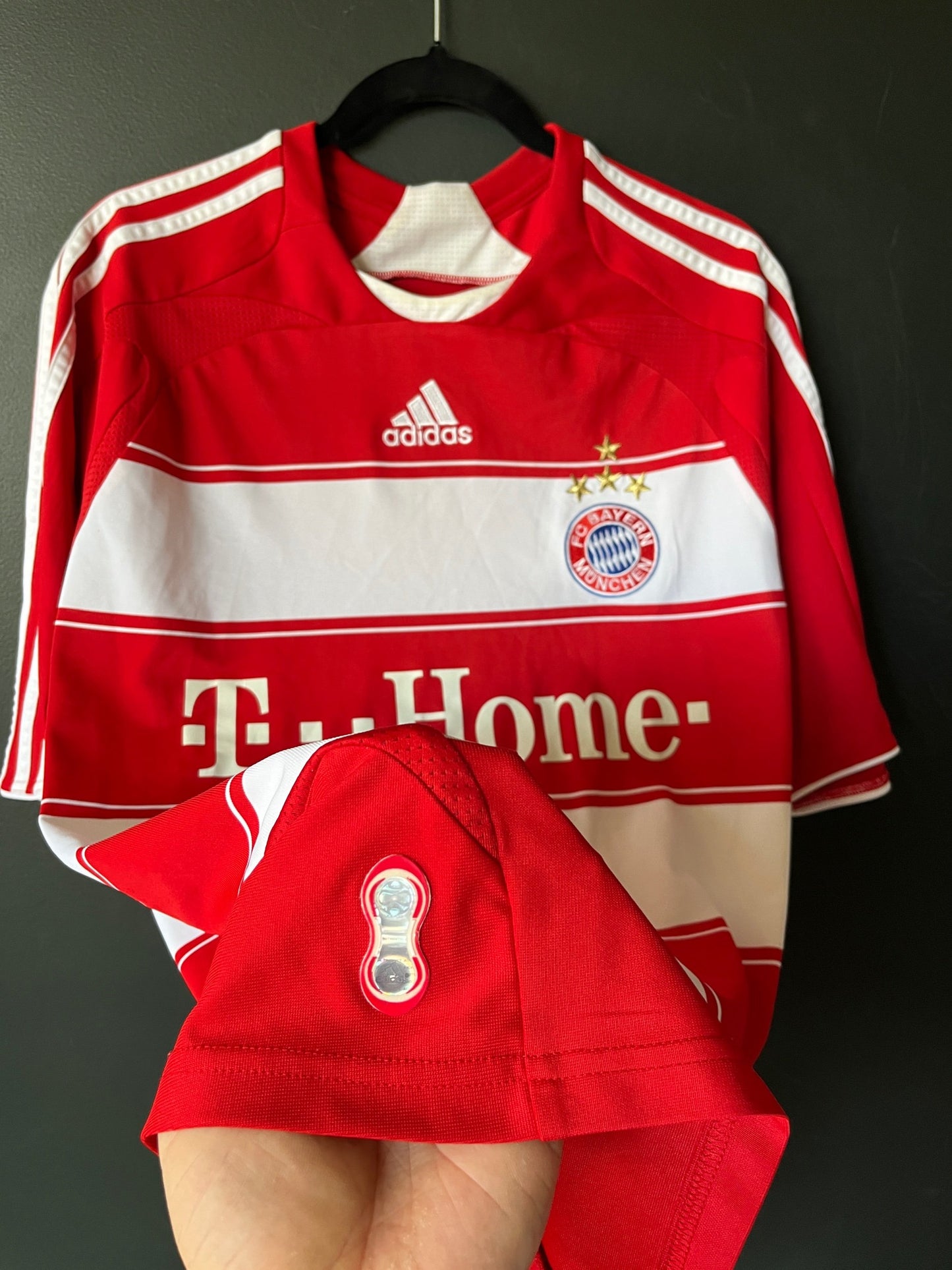 Bayern Munich 2007/08 Home Extra Large Lahm 21