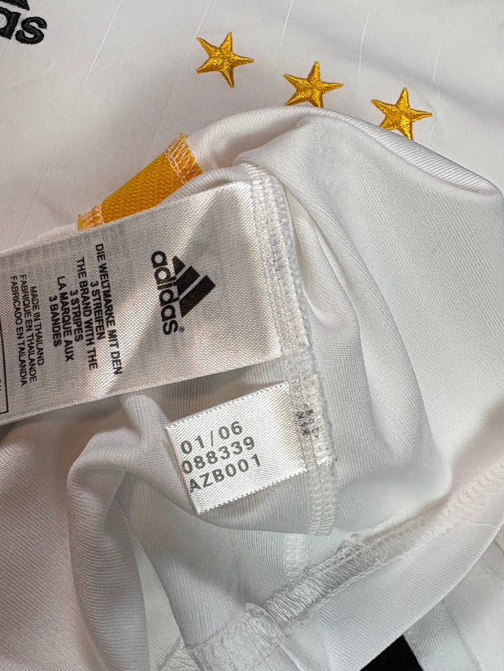 Germany 2006 Home Adidas Football Shirt Medium