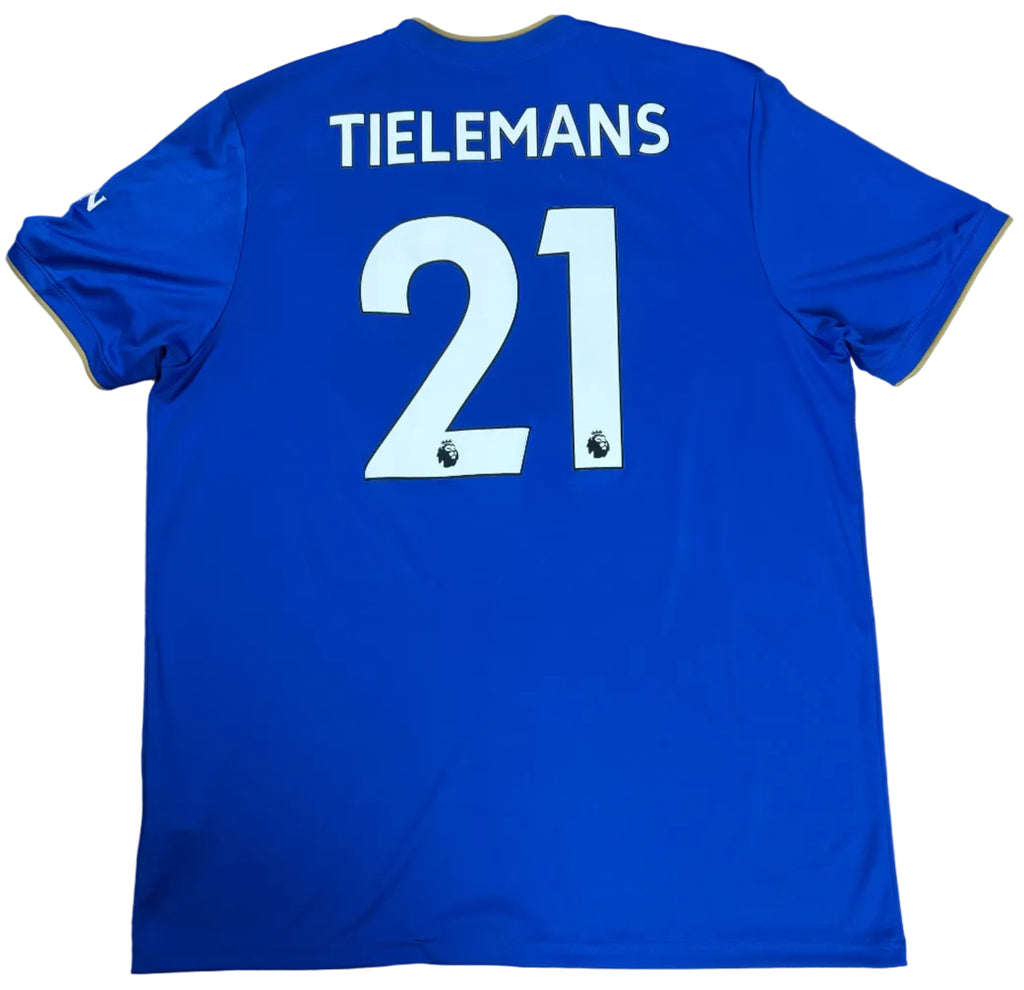 Leicester 2018/19 Home Adidas Football Shirt Extra Large Tielemans 21