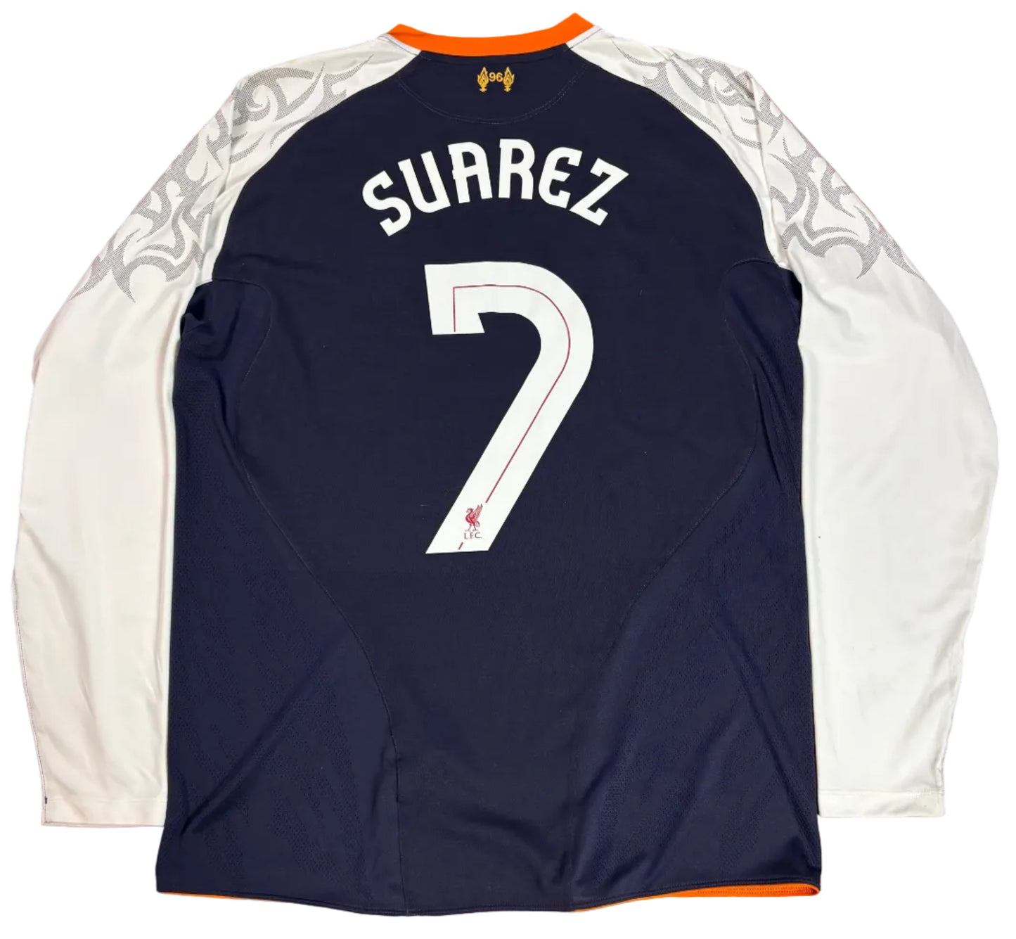 Liverpool 2012/13 Third Warrior Football Shirt Large Suarez 7