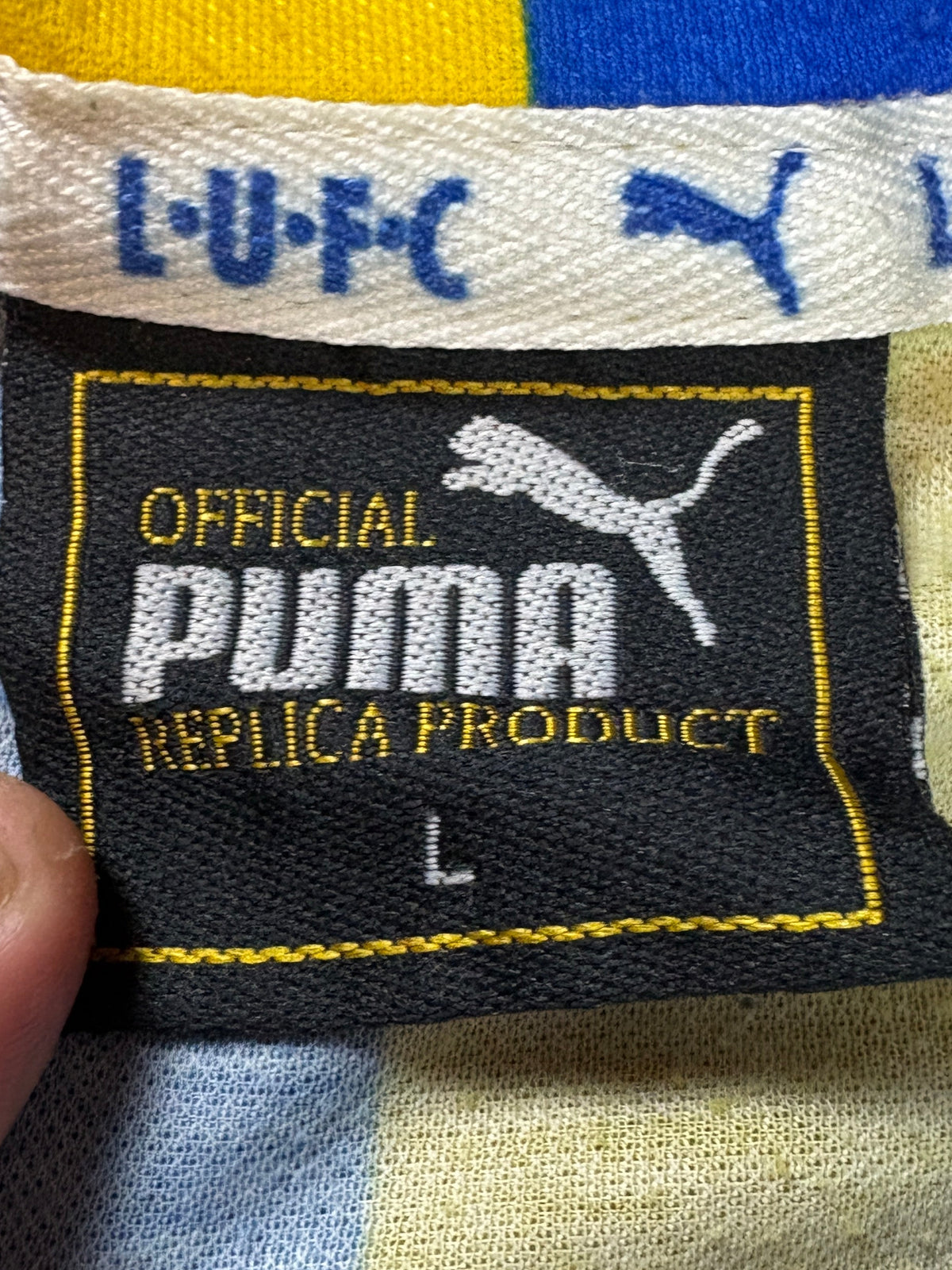 Leeds 1997/98 Away Puma Football Shirt Large