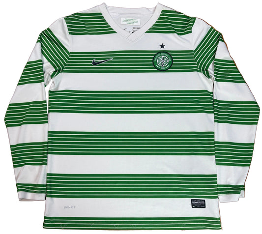 Celtic 2013/14 Home Nike Football Shirt Extra Large (Boys) Larsson  7