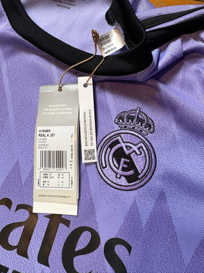 Real Madrid 2023/24 Away Adidas Football Shirt Medium 20