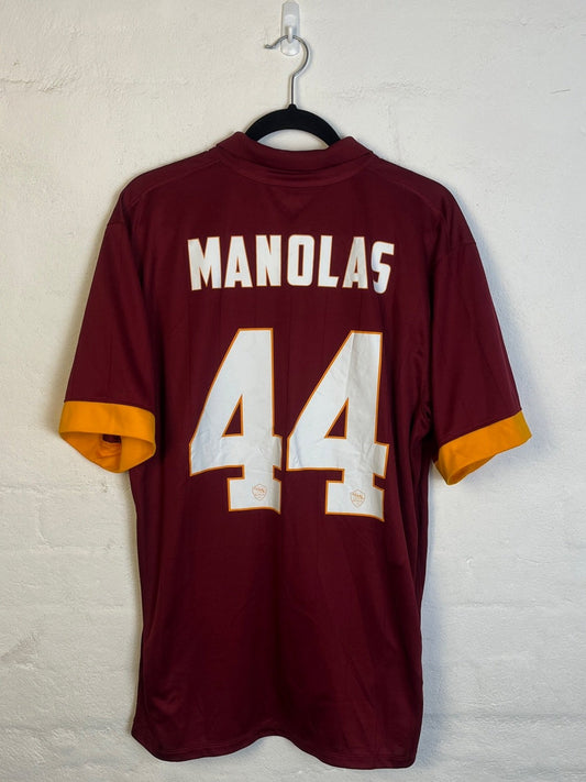 As Roma 2014/15 Home Extra Large Manolas 44
