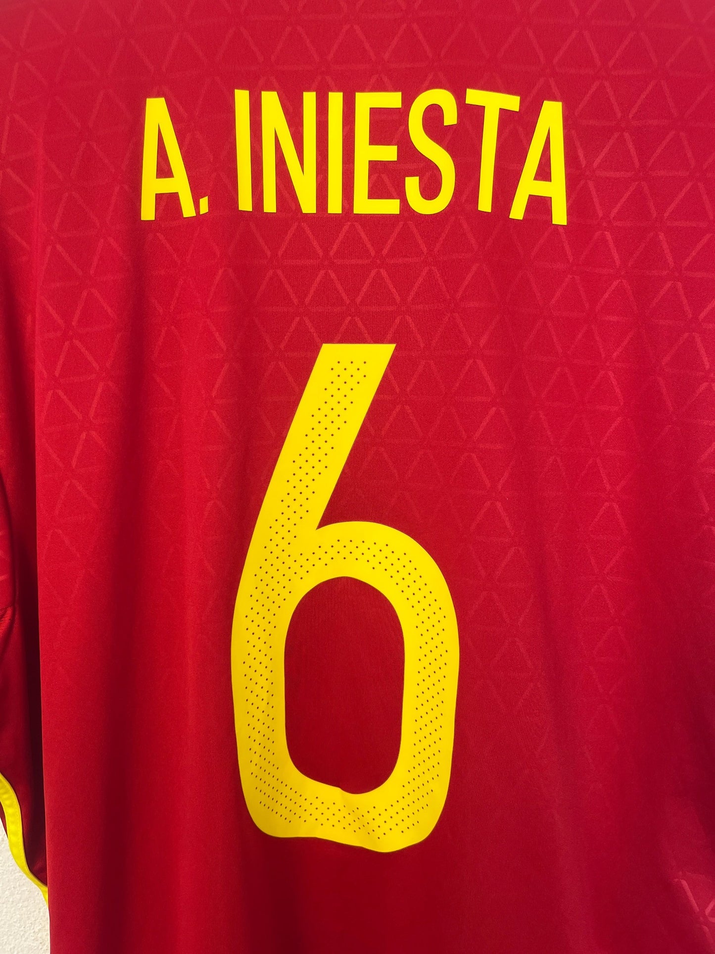 Spain 2016 Home Extra Large Iniesta 6