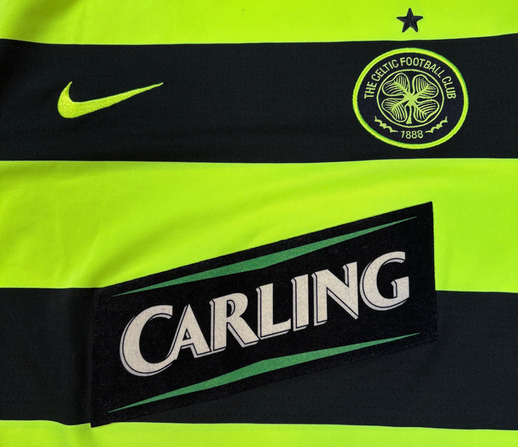 Celtic 2009/10 Away Nike Football Shirt Large