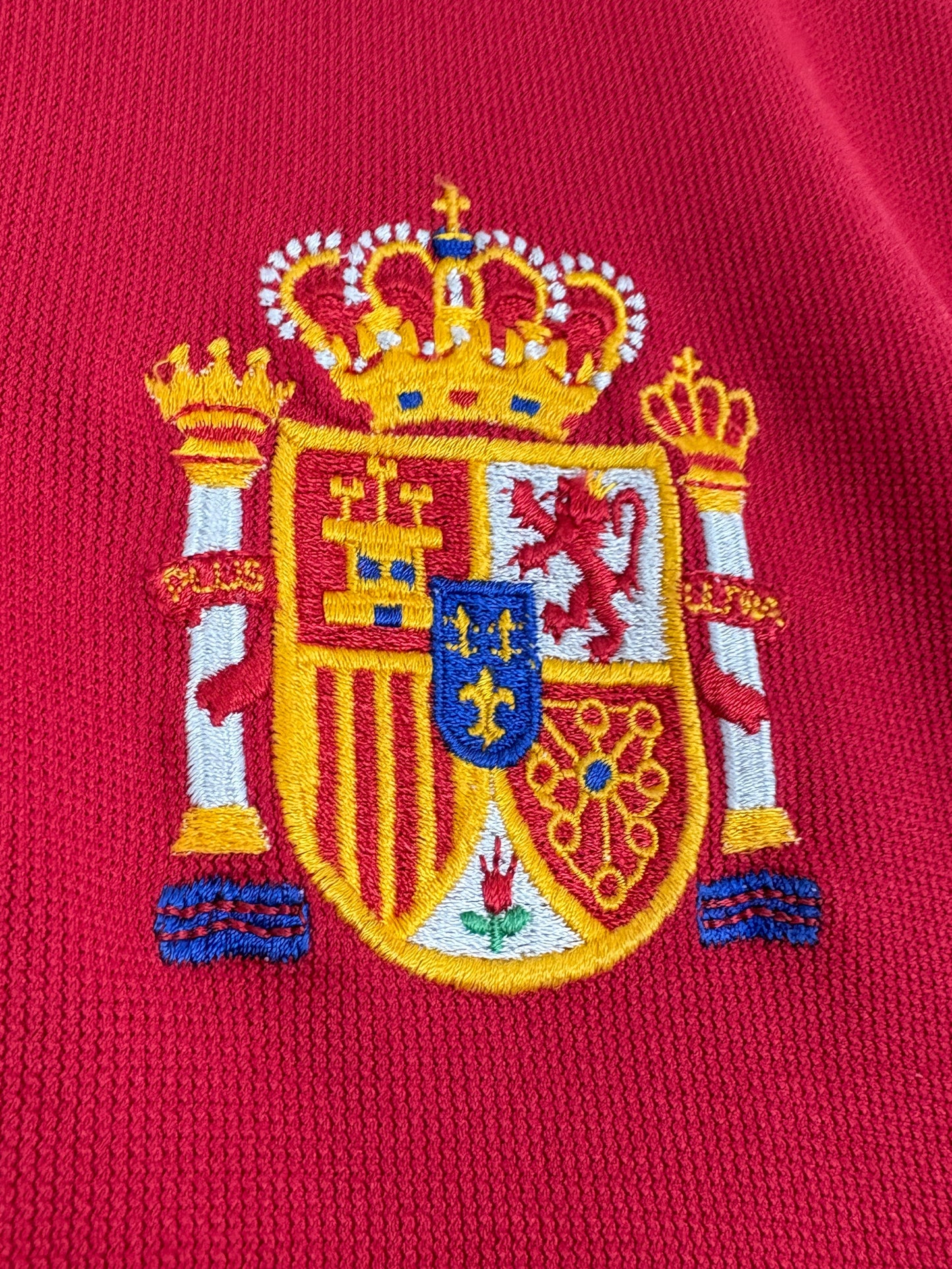 Spain 2000 Home Adidas Football Shirt Large