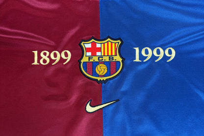Barcelona 1999/00 Home Nike Football Shirt Extra Large Guardiola 4