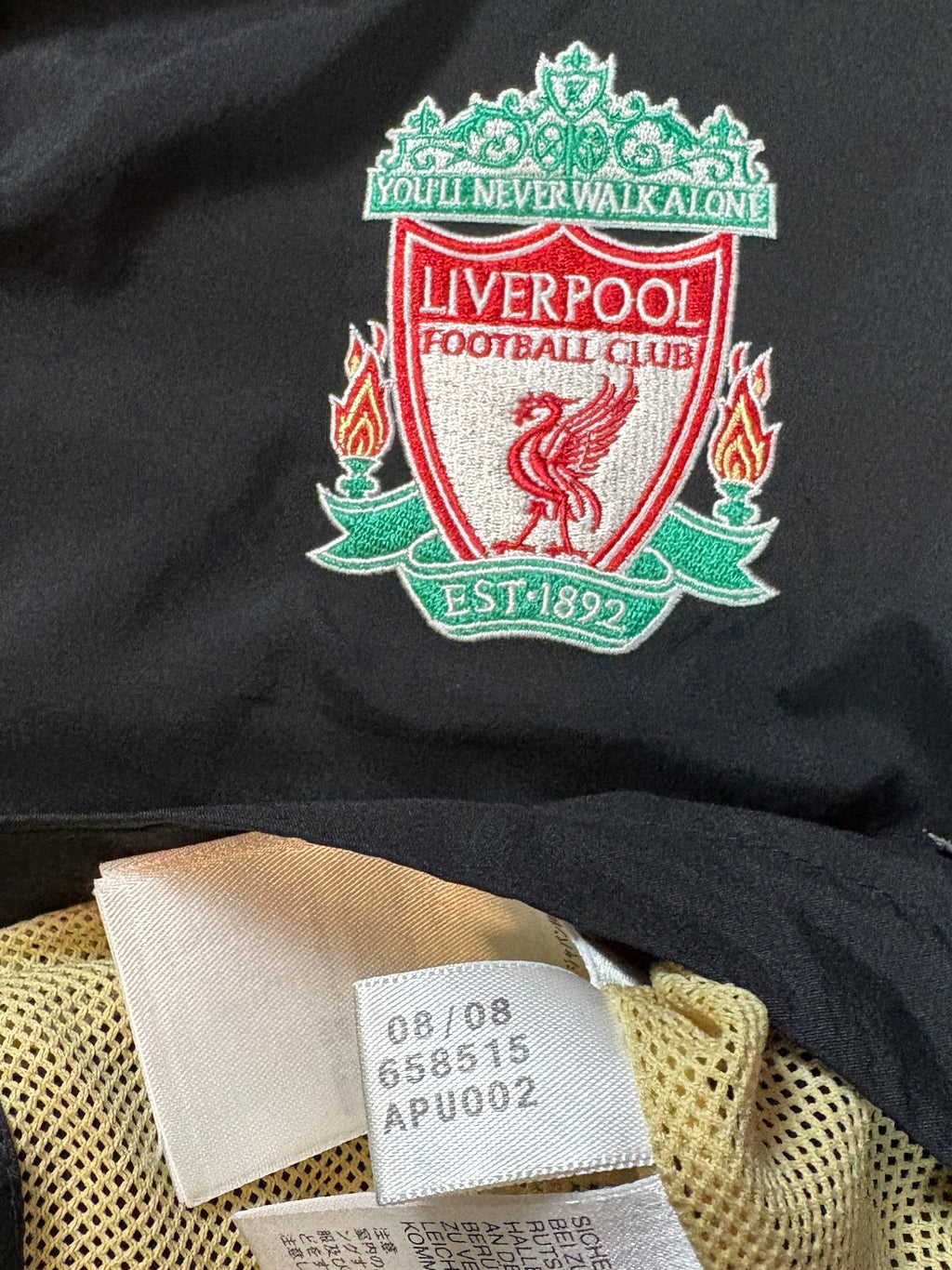 Liverpool 2008 Jacket Adidas Football Jacket Small