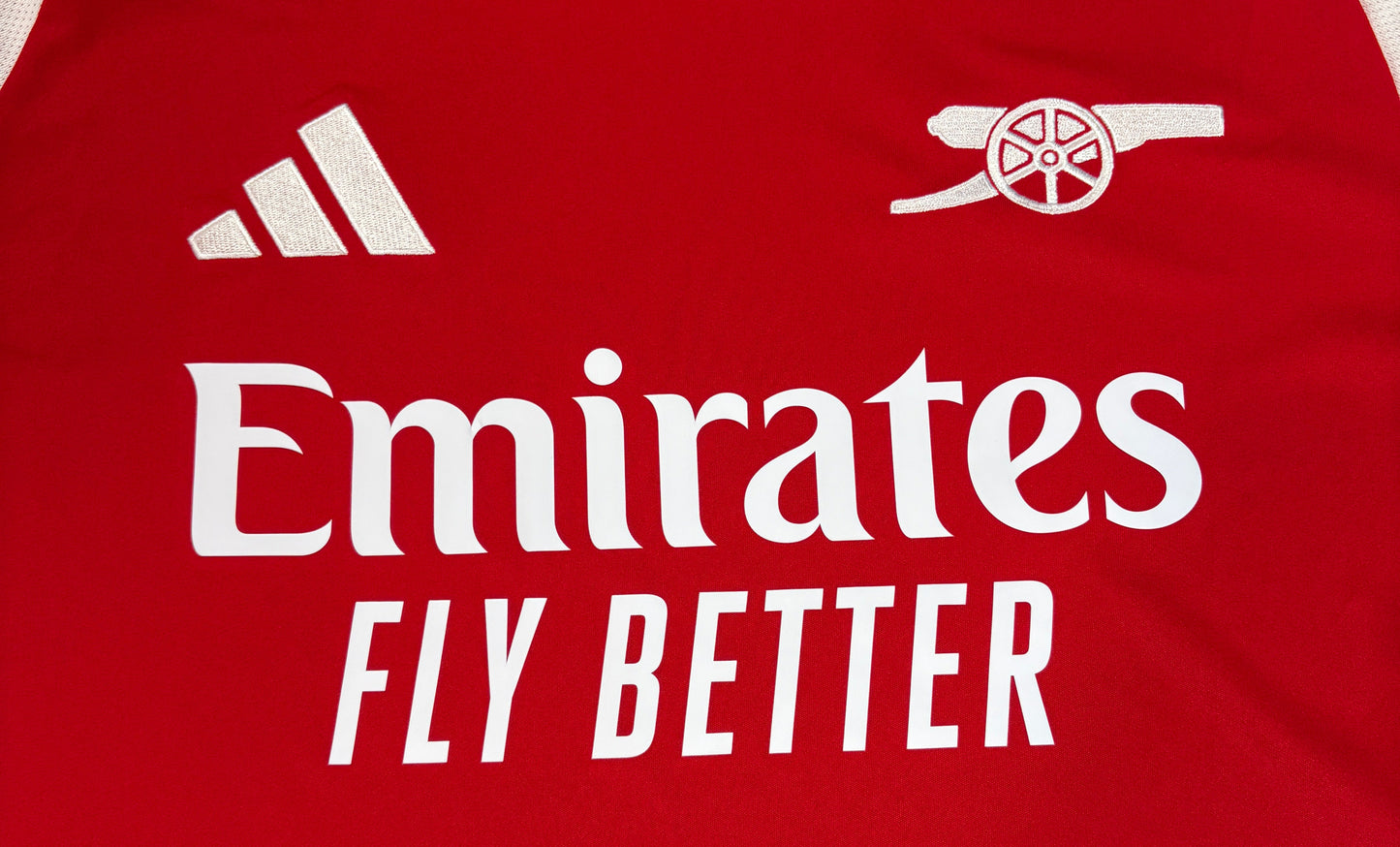 Arsenal 2024/25 Home Adidas Football Shirt Large