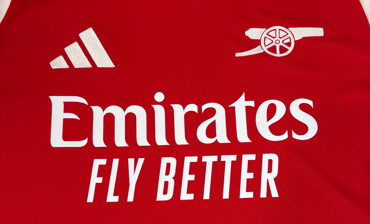 Arsenal 2024/25 Home Adidas Football Shirt Large